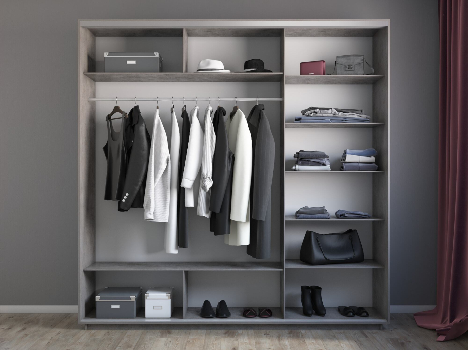 Шкафы-купе 3-х дверные, Шкаф-купе Экспресс 3-х дверный Фотопечать Шелк Стекла 180х60х240