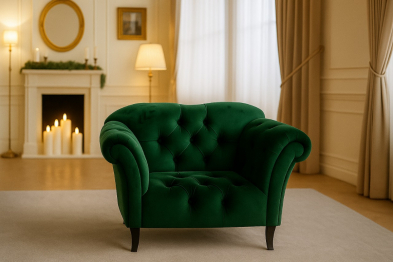 Кресло Буржуа, Базовые ткани, Velutto Soft