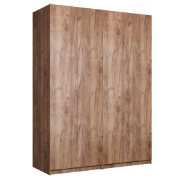 Шкаф складной Е1 Локер ("Гармошка" с системой Push to Move/Правый)162х52.5х220 см, с двумя модулями