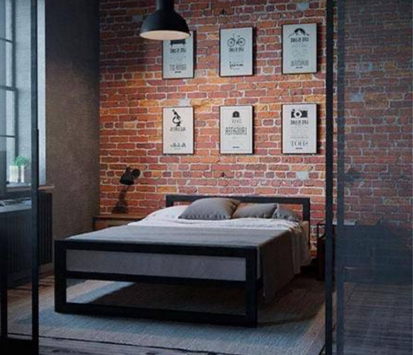 Кровати 120 см, Кровать в стиле лофт Ричмонд 1.2