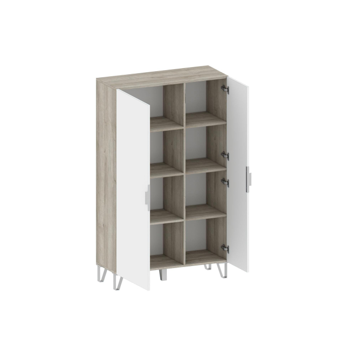 Шкафы распашные, Шкаф Анима ШК-3023, дуб серый, камень темный