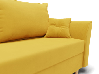 Прямой диван Наоми,еврокнижка,велюр