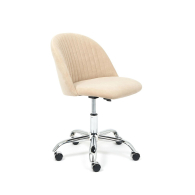 Для офиса и дома, Кресло MELODY, флок, бежевый