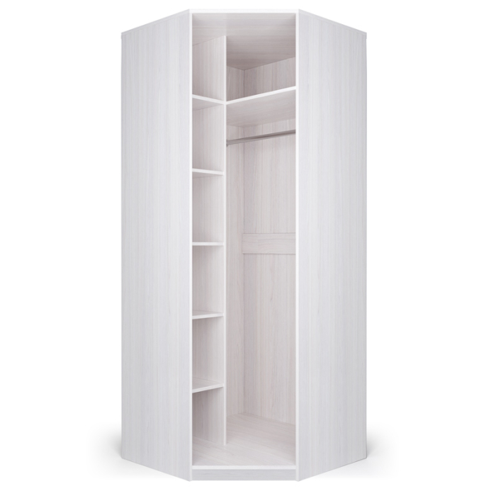 Для одежды, Шкаф угловой Парма Нео, ясень анкор светлый