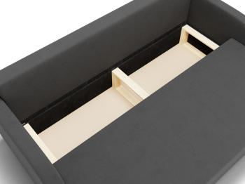 Прямой диван Генри,НПБ,еврокнижка,велюр