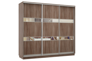 Шкаф-купе Премьер 56 (15;15;15) трёхдверный