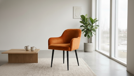Стул-кресло Тодду, Базовые ткани, Velutto Soft