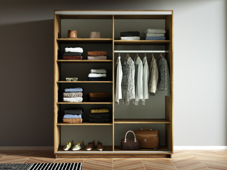 Шкафы-купе 2-х дверные, Шкаф-купе Экспресс 2-х дверный Фотопечать Шелк Стекла 120х60х220