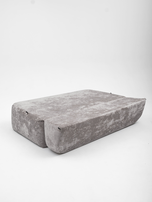 Дизайнерские диваны для гостиной, Бескаркасный диван Бабл, плюше 