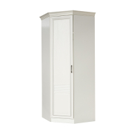 Для одежды, Шкаф угловой Орлеан №837, ясень белый