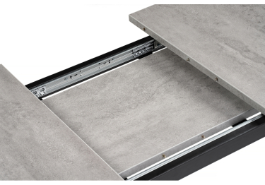 Стол деревянный Колон Лофт 120 25 мм (бетон)