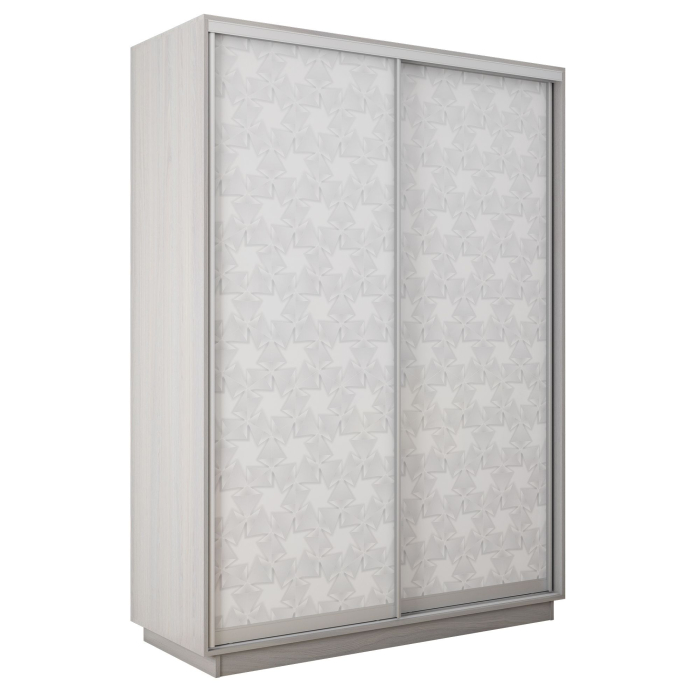 Шкафы-купе 2-х дверные, Шкаф-купе Экспресс 2-х дверный Фотопечать Калейдоскоп Стекла 120х45х240