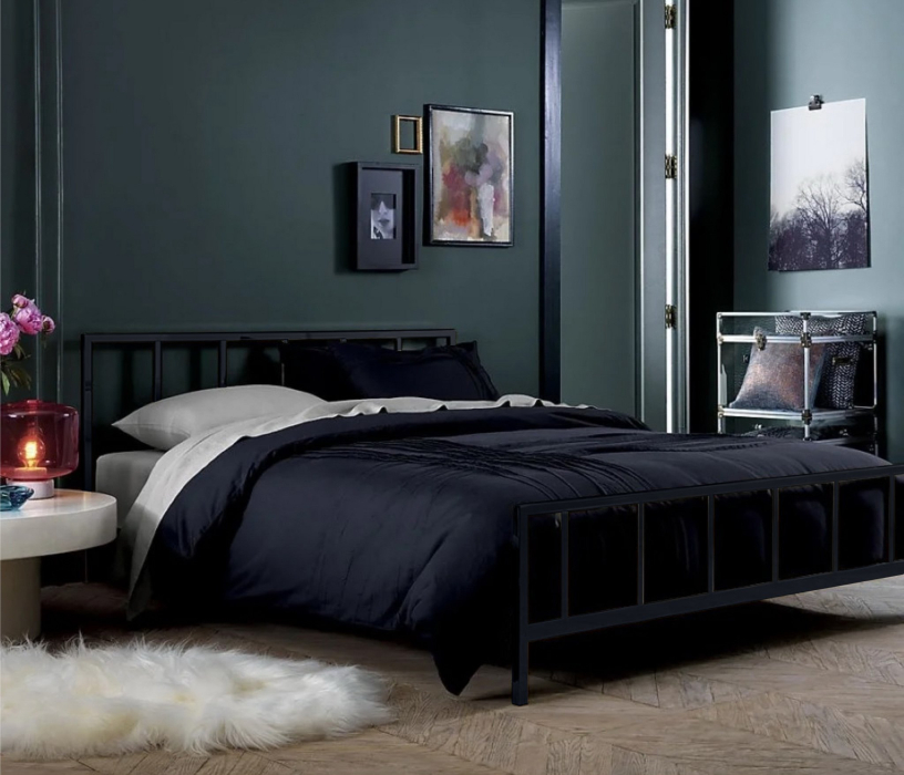 Кровати 160 см, Кровать в стиле лофт Денвер 1.6