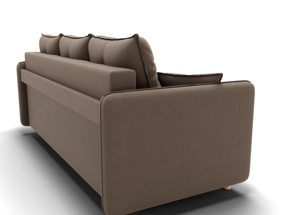 Диваны еврокнижки, Прямой диван Лотос,еврокнижка,велюр