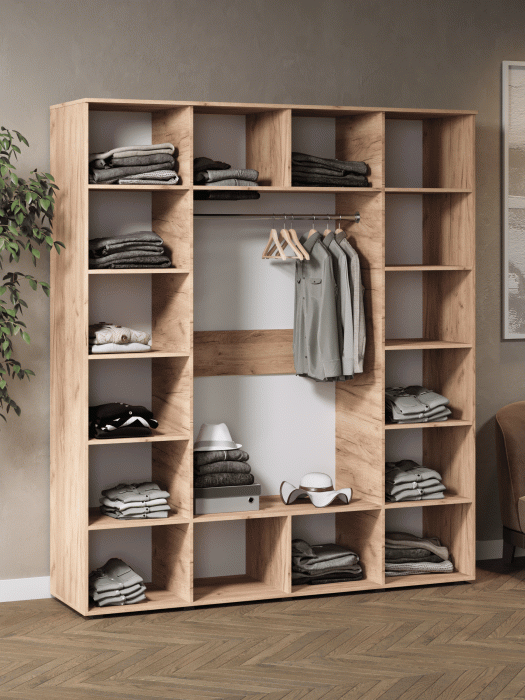 Для одежды, Шкаф распашной Ингрия Luxe 8