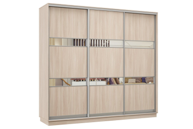 Шкаф-купе Премьер 63 (15;15;15) трёхдверный