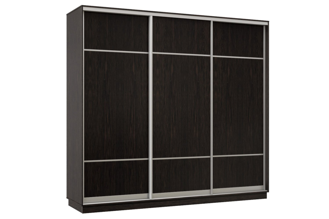 Шкафы-купе 3-х дверные, Шкаф-купе Премьер Лайт 54 (08;08;08) трехдверный