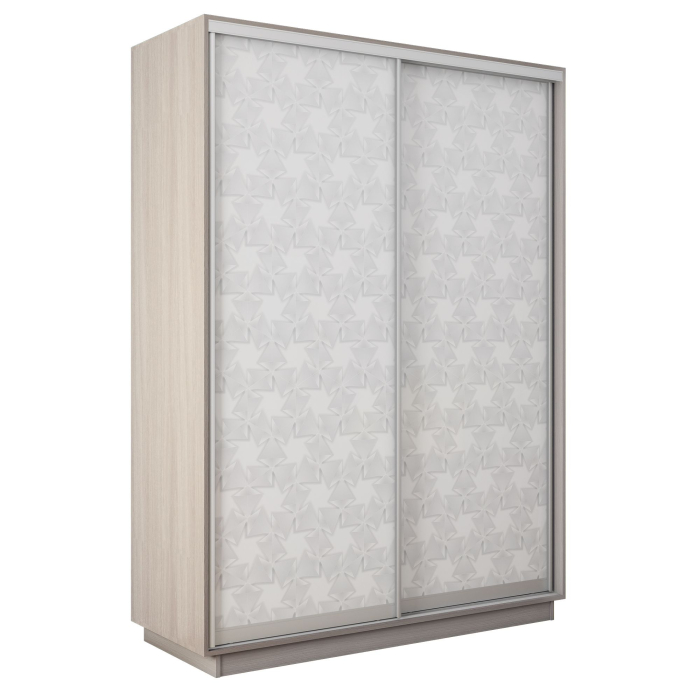 Шкафы-купе 2-х дверные, Шкаф-купе Экспресс 2-х дверный Фотопечать Калейдоскоп Стекла 140х60х220