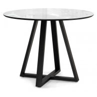 Обеденные столы, Стол стеклянный Норфолк 100х78