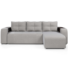 Диваны угловые, Диван-кровать угловой Дуглас еврокнижка, велюр