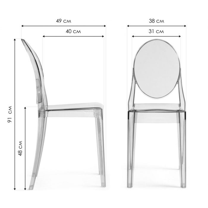 Стулья, Пластиковый стул Victoria