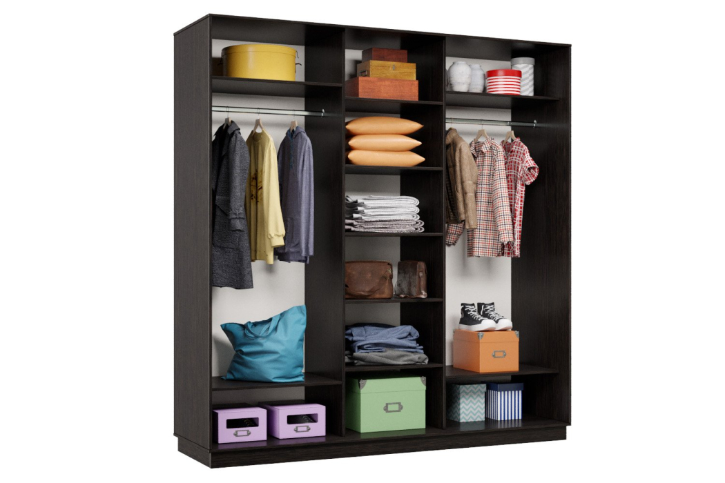 Шкафы-купе, Шкаф-купе Премьер 44 венге