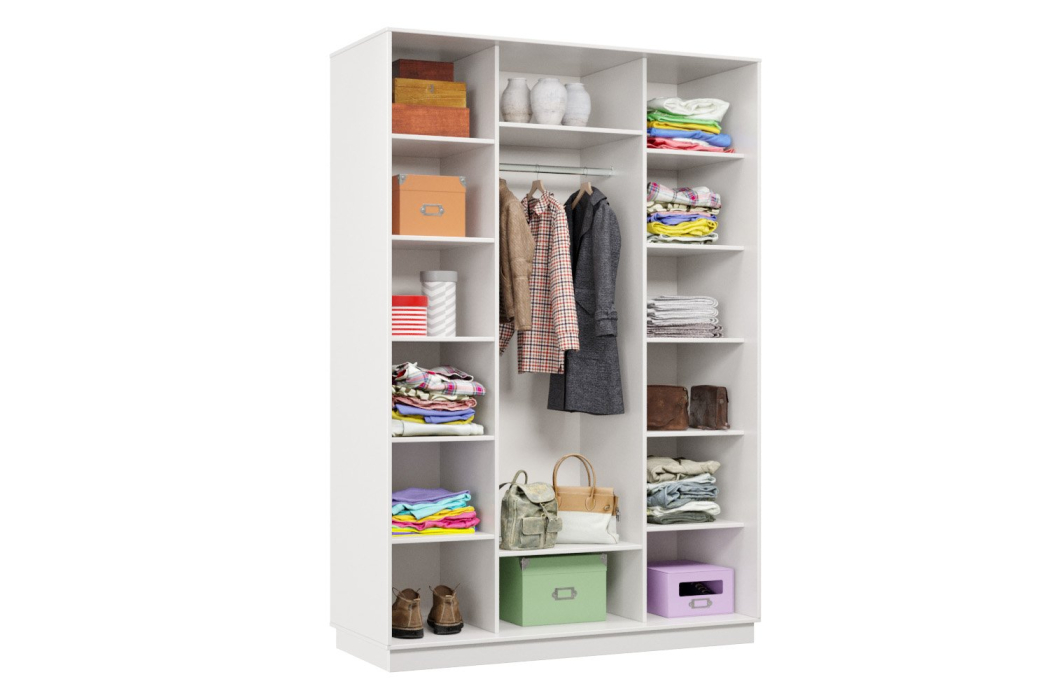 Шкафы-купе, Шкаф-купе Премьер 16 (16;16;16) трёхдверный