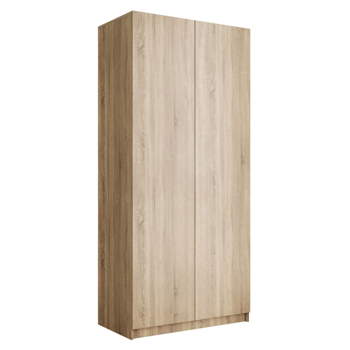 Шкафы двухстворчатые, Шкаф распашной Локер 2-х дверный с полками и 1 модулем