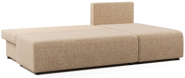 Угловой диван-кровать Каир (Комо, Крит), рогожка