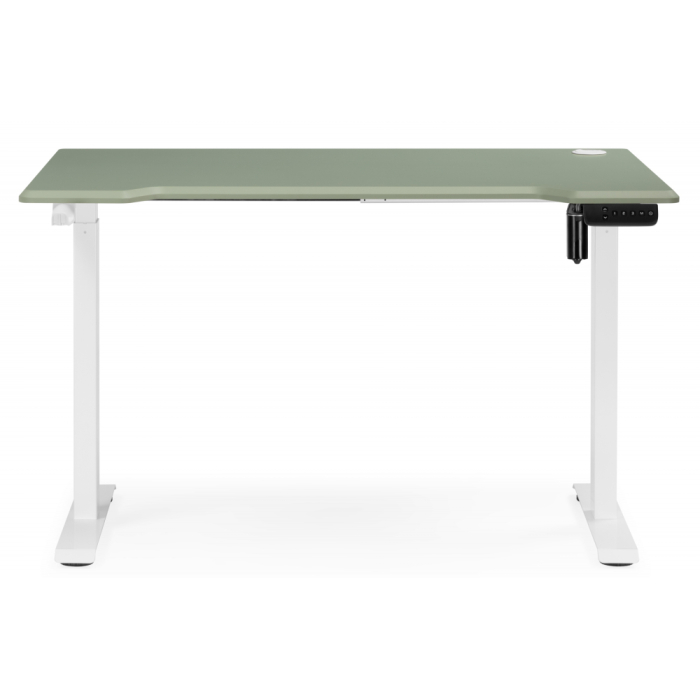 Прямые компьютерные столы, Компьютерный стол Маркос (белый)