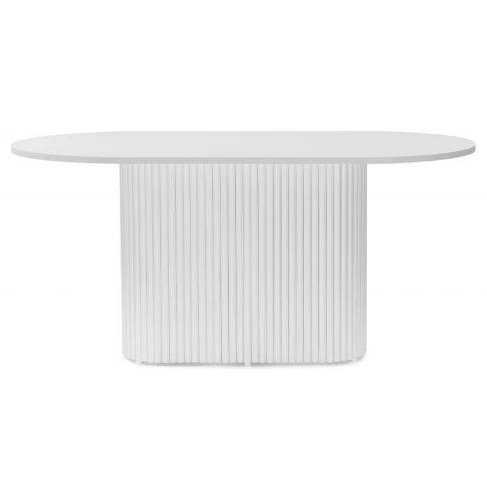 Обеденные столы, Стол Барон О 160 х 90 (белые ноги)