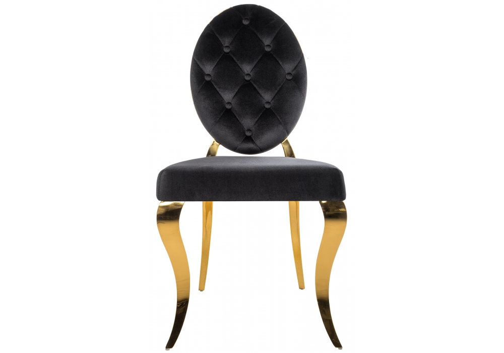 Стулья, Стул Odda черный/золотой