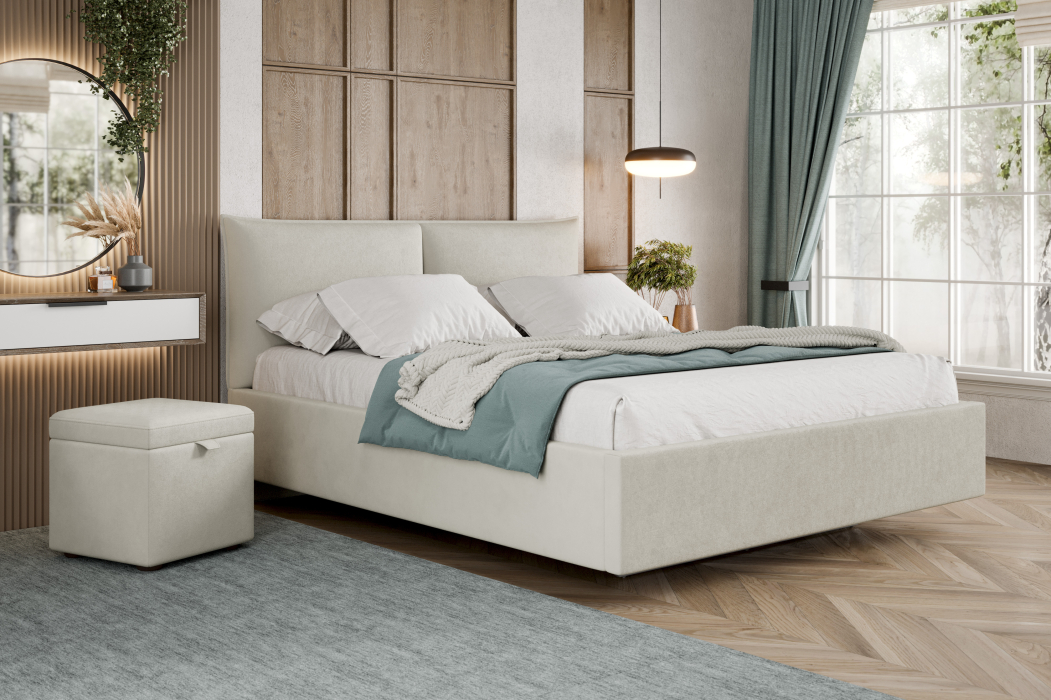 Мягкая кровать, Кровать Премьера 1200 с подъёмным механизмом