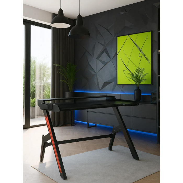 Прямые компьютерные столы, Офисная мебель Gans