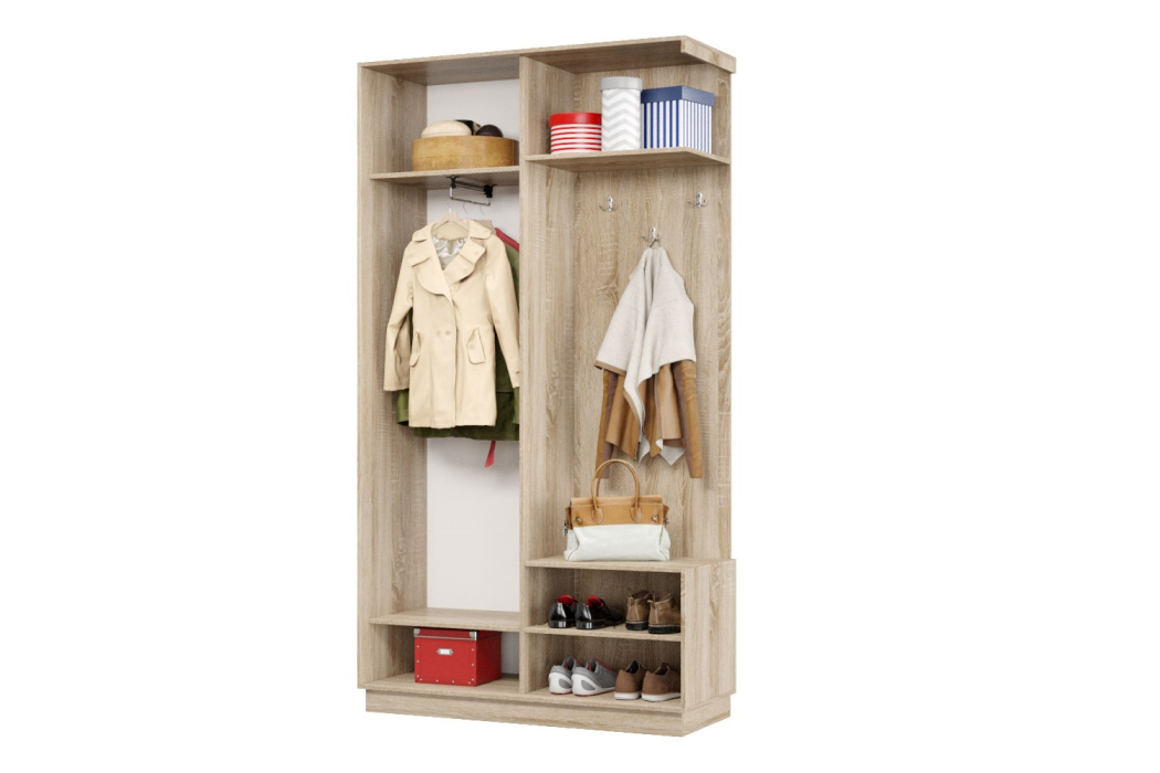 Прихожие, Прихожая Премьер 03 Лайт 05 Правая Мини