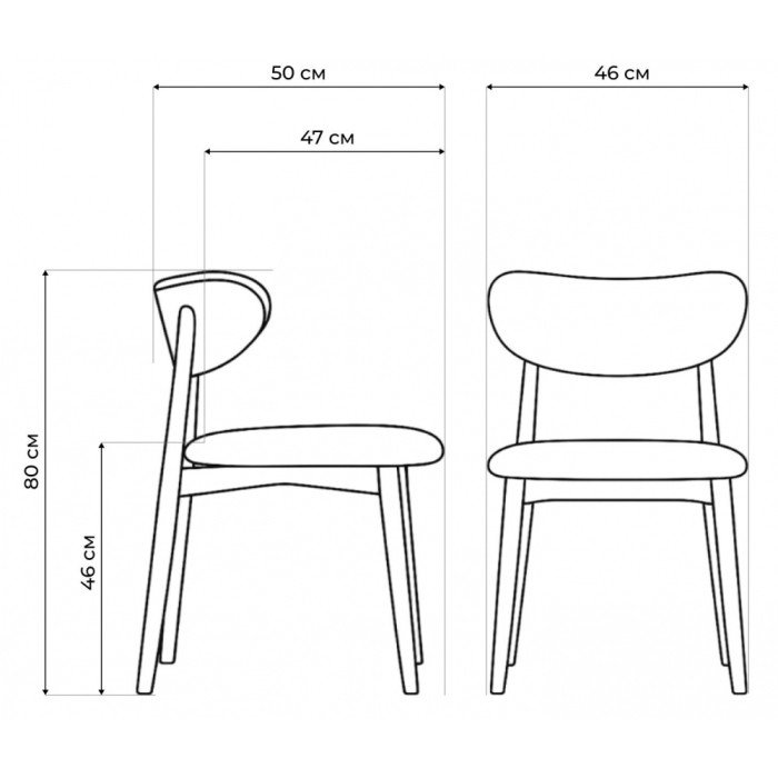 Стулья, Деревянный стул Фарго