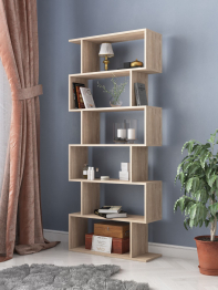 Стеллаж Ник змейка 73х25х173,2