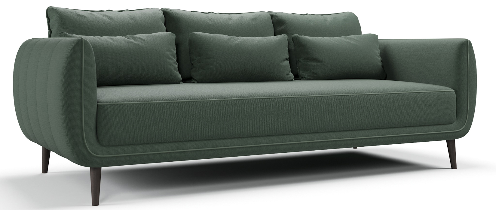 Диваны прямые, Диван прямой нераскладной Корсика,велюр