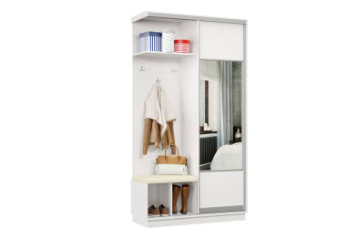 Прихожая Премьер 01 Лайт 05 Левая Мягкая