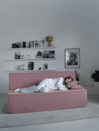 Диван бескаркасный Клайд, велюр