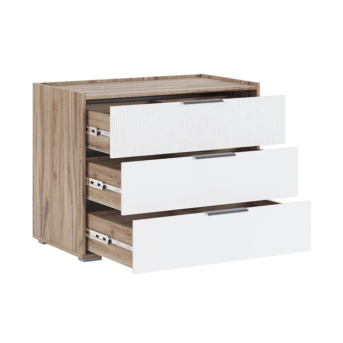 Комоды, Комод Николь мод. 3, дуб альпийский