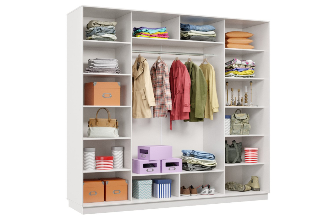 Шкафы-купе, Шкаф-купе Премьер 60 (16;16;16) трёхдверный