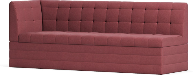 Кухонный диван дельфин Дилла, велюр