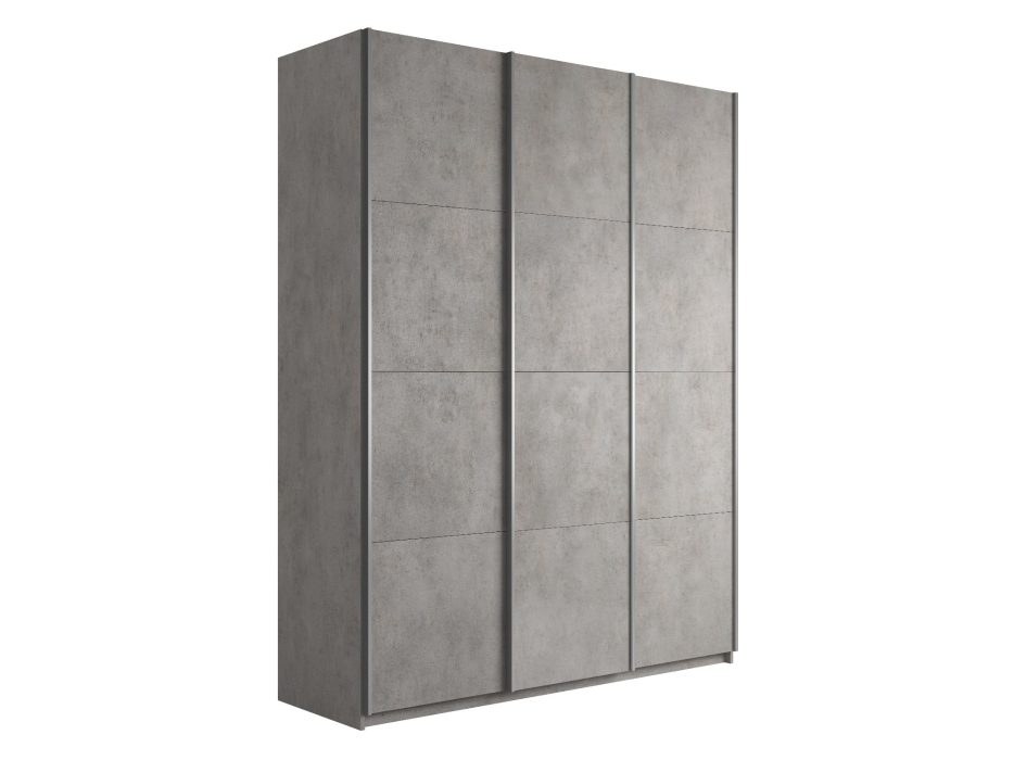 Шкафы-купе 3-х дверные, Шкаф Прайм трио ДСП 2300 х 1800 х 570