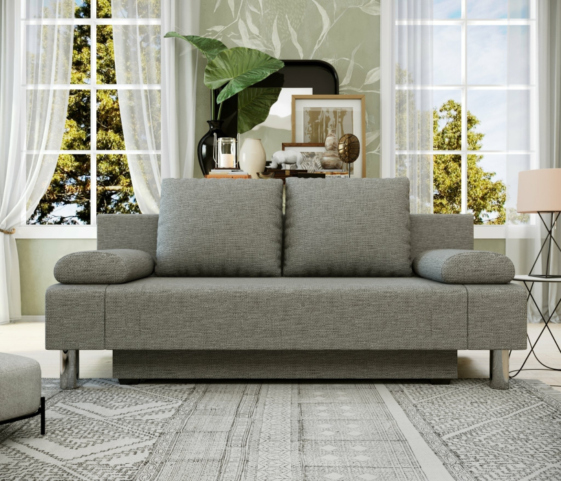 Диваны прямые, Диван-кровать прямой Парма еврокнижка,рогожка