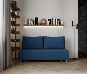 Прямой диван Лофт,еврокнижка,велюр