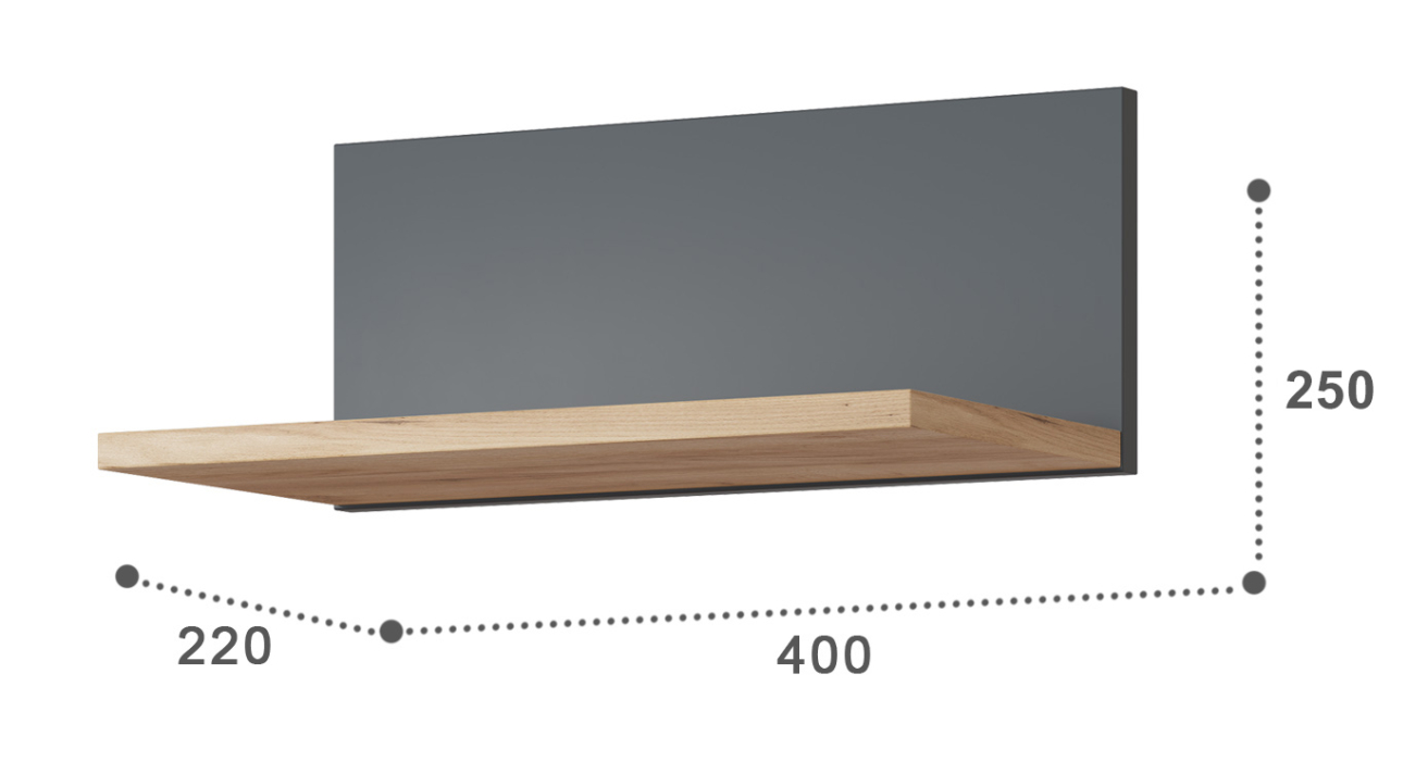 Настенные полки, Полка Эмилия ЭЛ-9