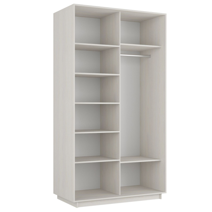 Шкафы-купе 2-х дверные, Шкаф-купе Экспресс 2-х дверный Фотопечать Квадрат Стекла 140х60х240