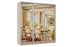 Шкафы-купе, Шкаф-купе Премьер Лайт 33 (11;11;11) трехдверный