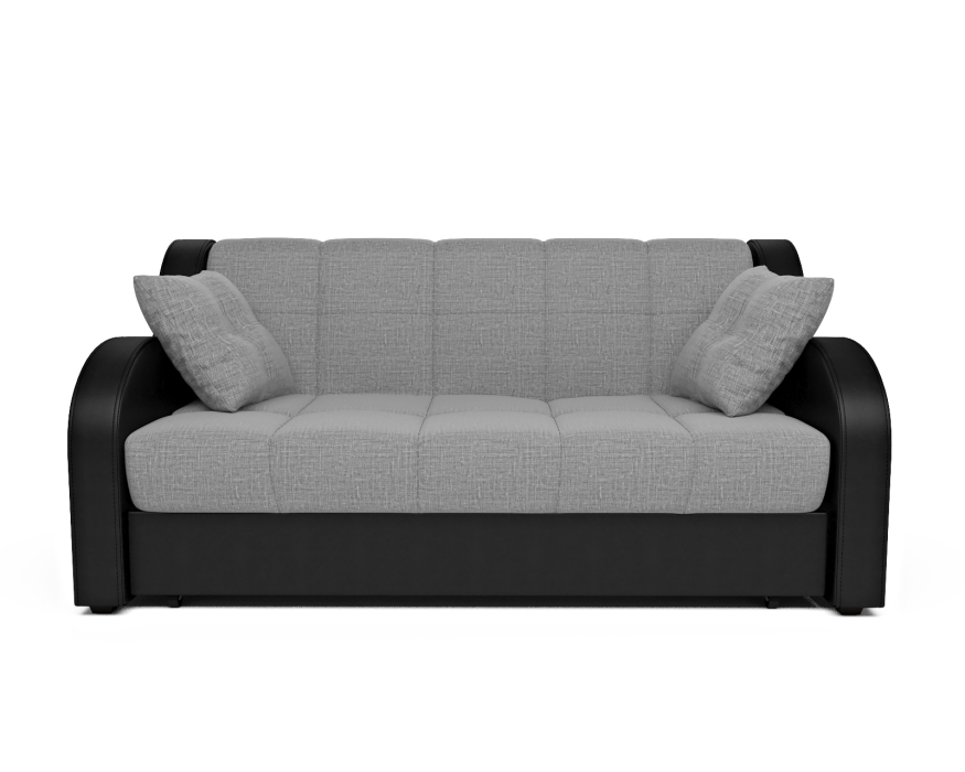 Диваны кровати со спальным местом, Прямой диван Боро, рогожка и экокожа